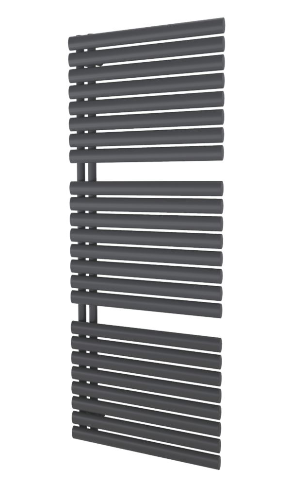 Image of Ximax Fortuna Open Designer Towel Radiator 1515mm x 600mm Anthracite 2840BTU 