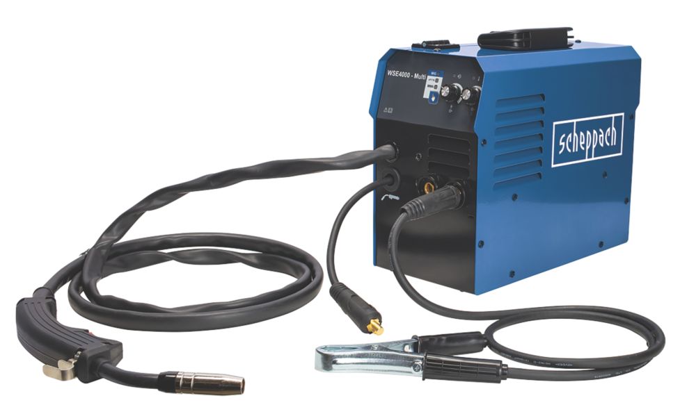 Image of Scheppach WSE4000-MULTI 30-120A 4-in-1 Multi-Welder 230V 