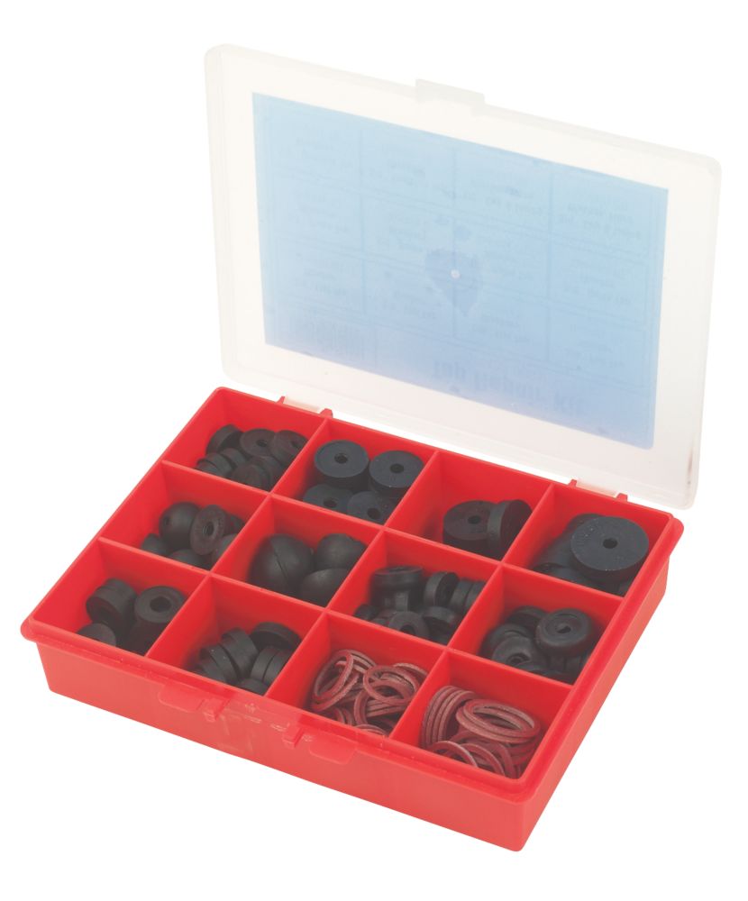 Image of Replacement Tap Washers 170 Pcs 