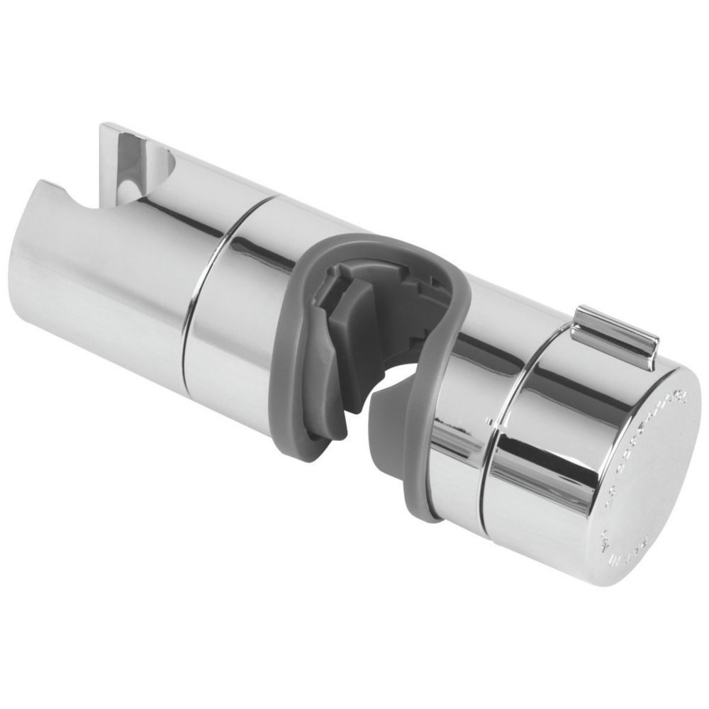 Image of Croydex Riser Rail Slider Chrome 120mm 