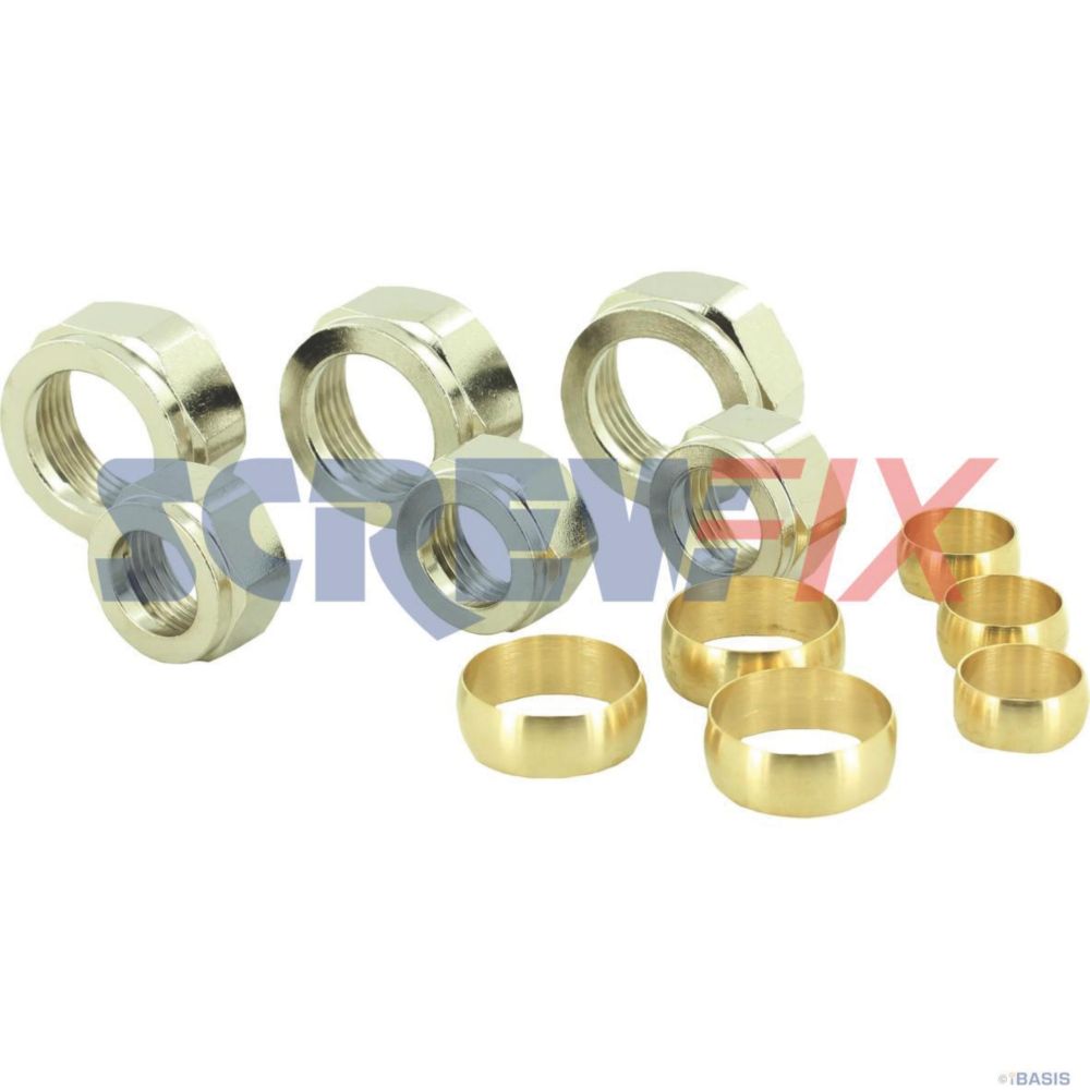 Image of Worcester Bosch 87133057650 NUT KIT 