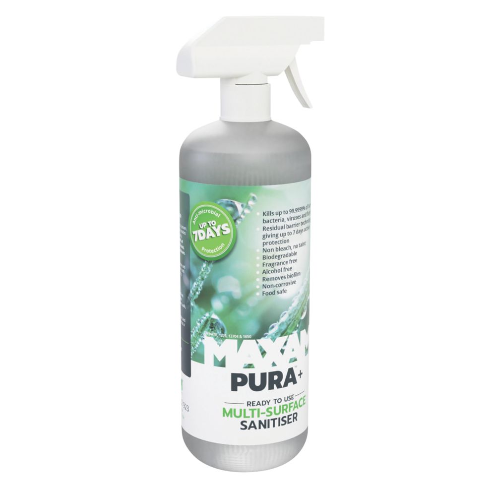 Image of Pura Plus Multi-Surface Sanitiser 1Ltr 
