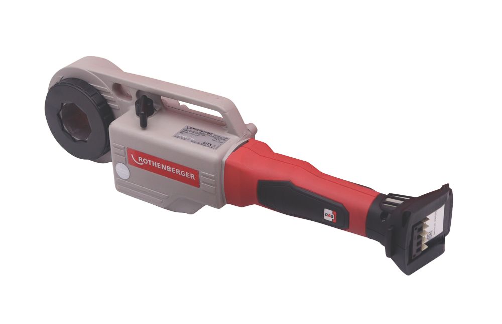 Image of Rothenberger 1000003387 18V Li-Ion CAS Brushless Cordless Hand-Held Pipe Threader - Bare 