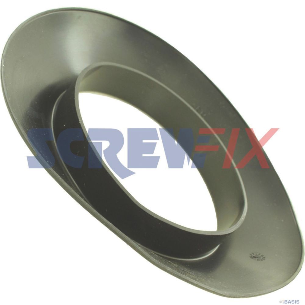 Image of Baxi 5113902 WALL PLATE - BLACK 