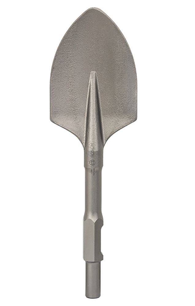 Image of Bosch Hex Shank Rounded Spade Chisel 135mm x 400mm 