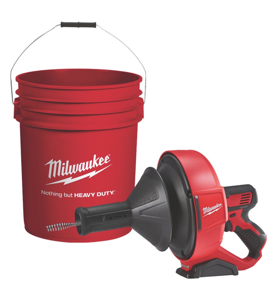 Image of Milwaukee M12 BDC8-0C 12V Li-Ion RedLithium 7.6m Cordless Sub-Compact Drain Cleaner - Bare 