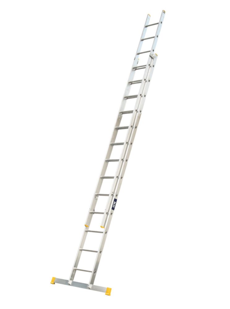 Image of Lyte ProLyte 2-Section Aluminium Trade Extension Ladder 6.65m 