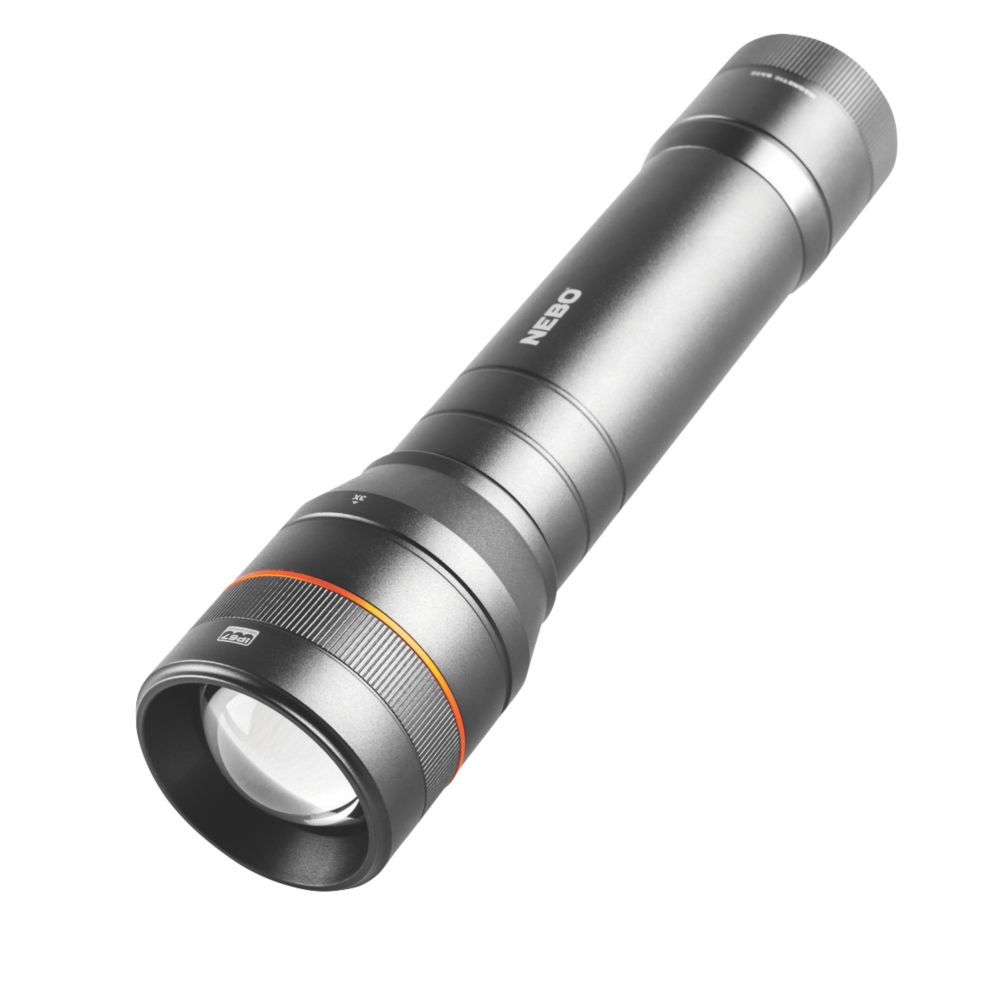 Image of Nebo Newton 1500 LED Handheld Torch Grey 1500lm 