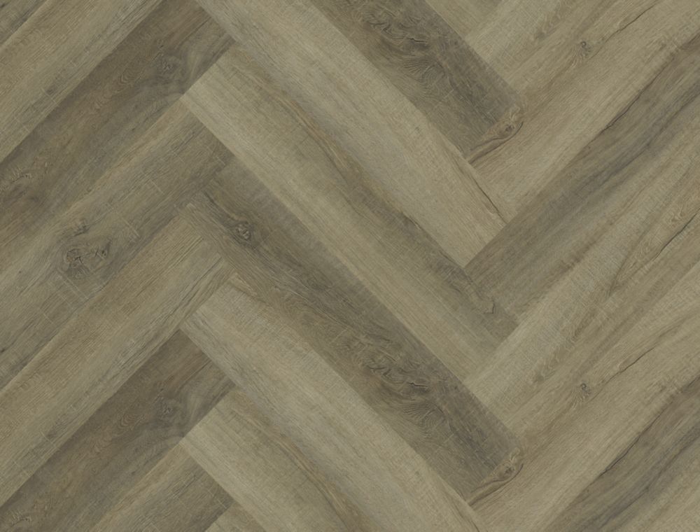 Image of Kraus Odell Oak Wood-Effect Vinyl Flooring 2.34mÂ² 