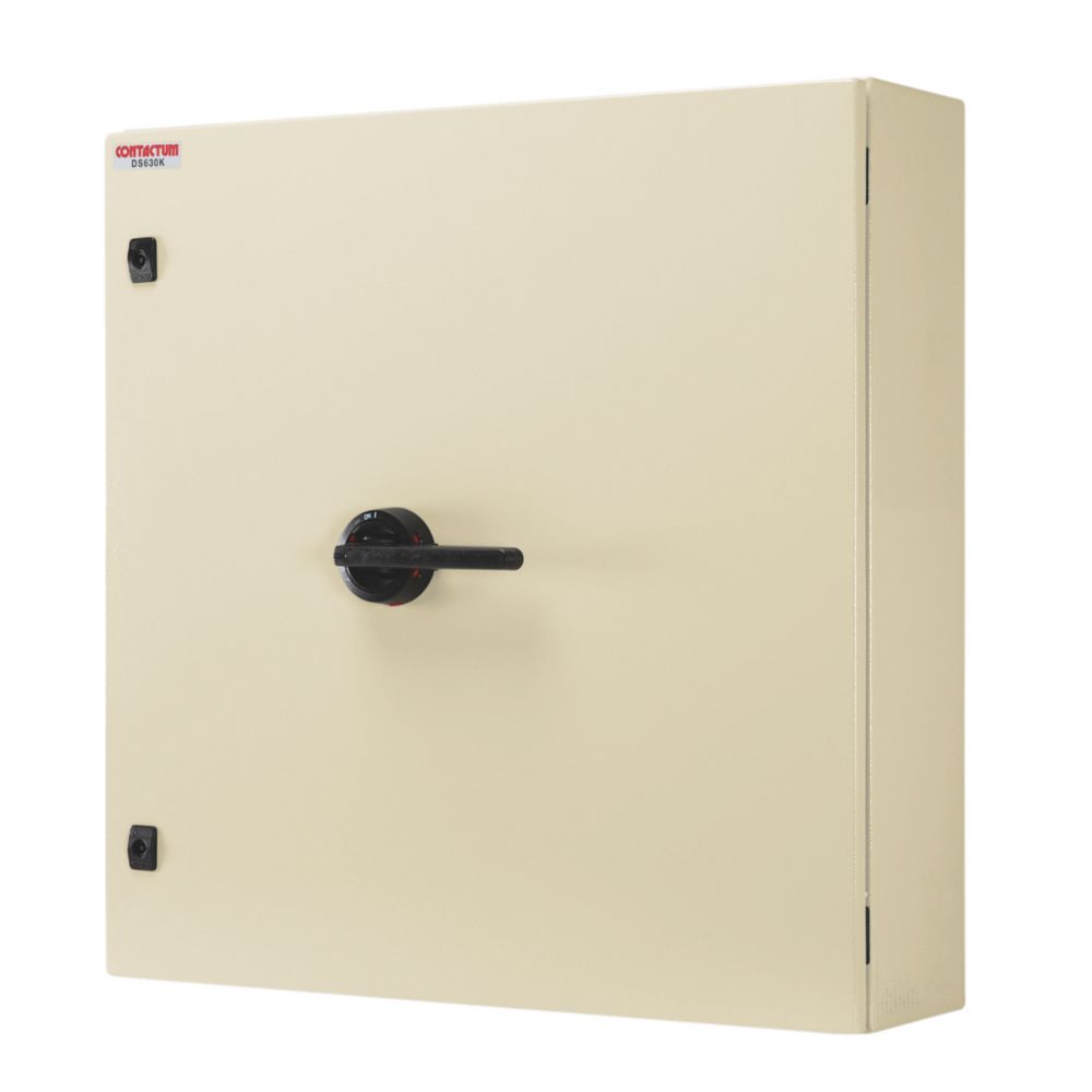 Image of Contactum DS630K 630A 3P+N+E Unfused 3-Phase Enclosed Disconnect Switch 