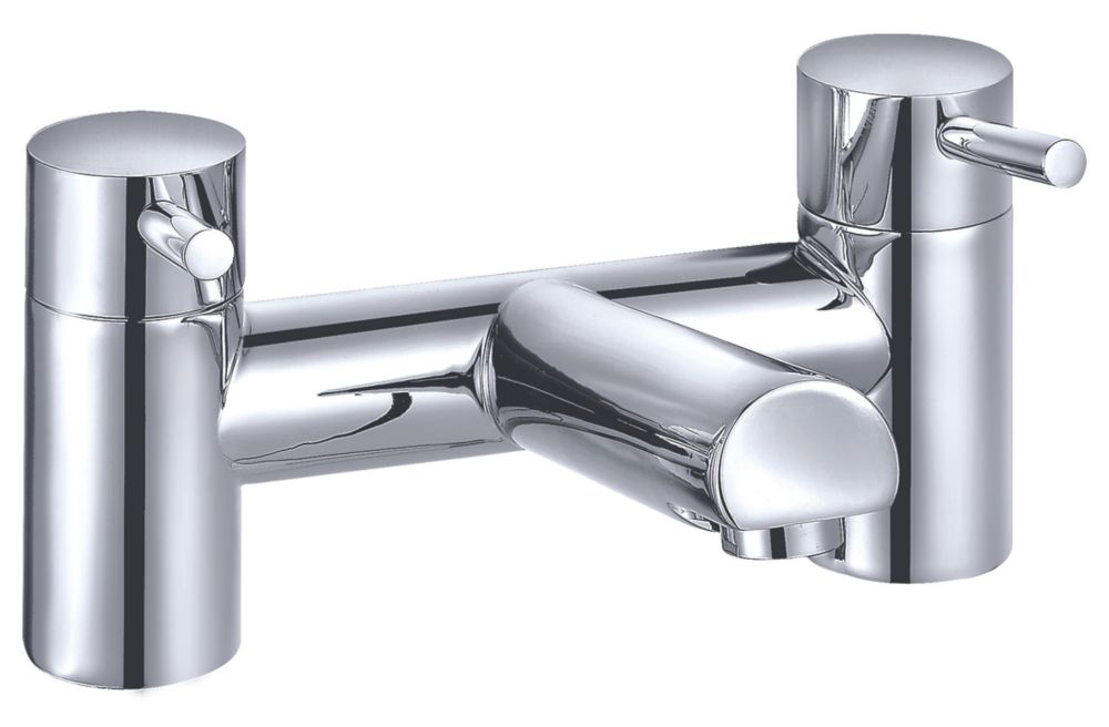 Image of ETAL Juke Deck-Mounted Bath Filler Polished Chrome 