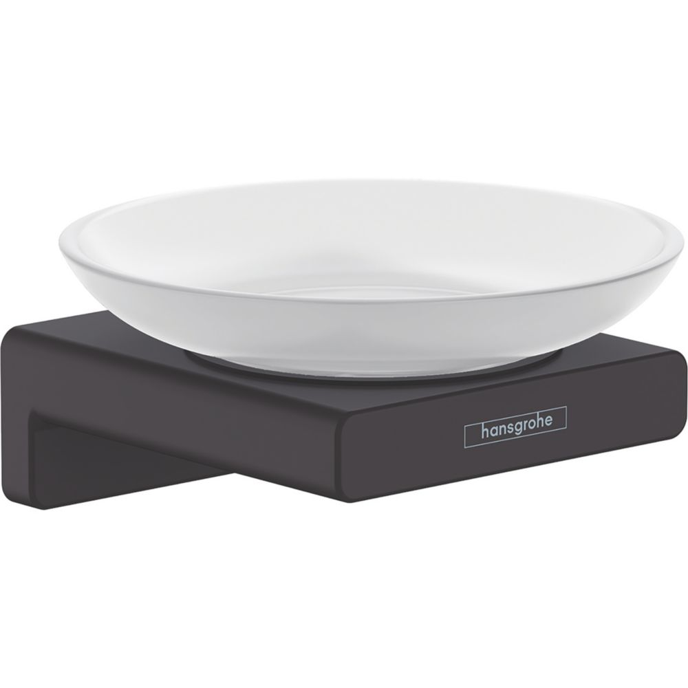 Image of Hansgrohe AddStoris Soap Dish Matt Black 