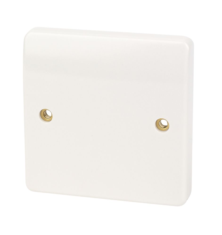 Image of MK Logic Plus 20A Unswitched Flex Outlet Plate White 