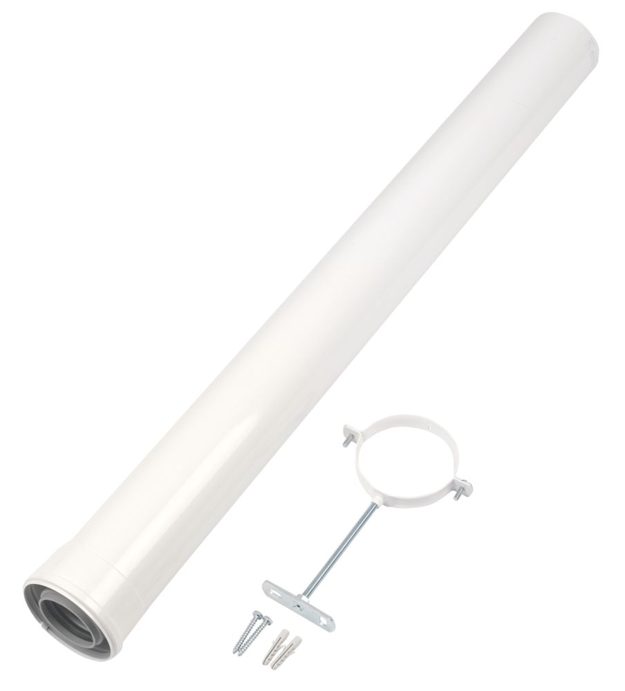 Image of Ideal Heating Flue Extension Kit 1m 1m White 