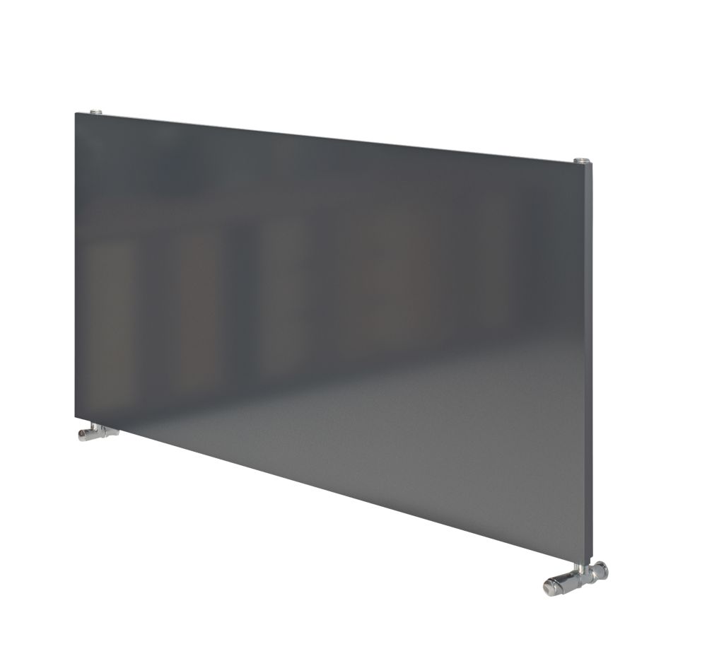 Image of Ximax Oceanus Plan Designer Radiator 445mm x 1200mm Anthracite 1962BTU 