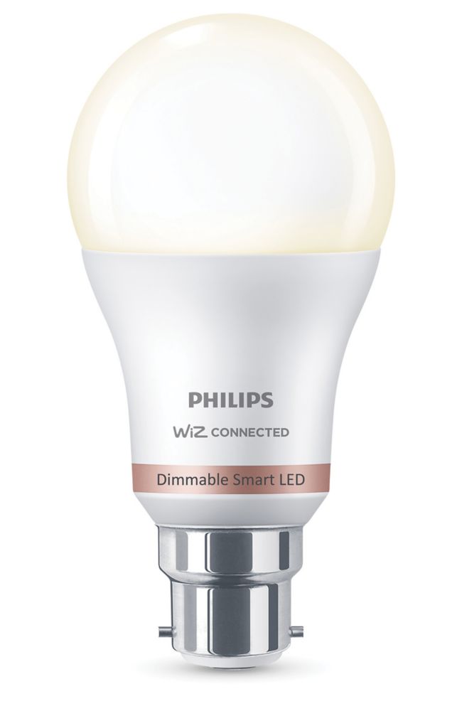Image of Philips A60 B22 BC Decorative LED Smart Light Bulb 8W 806lm 