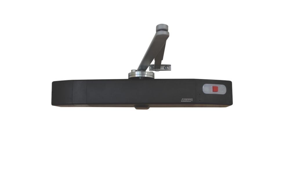 Image of Agrippa Wireless Sound-Activated Door Closer Black 