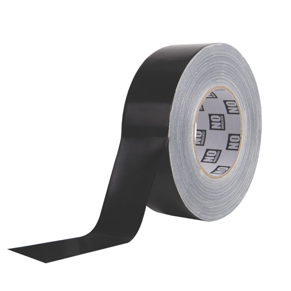 Image of No Nonsense Gaffer Tape 70 Mesh Black 32m x 48mm 
