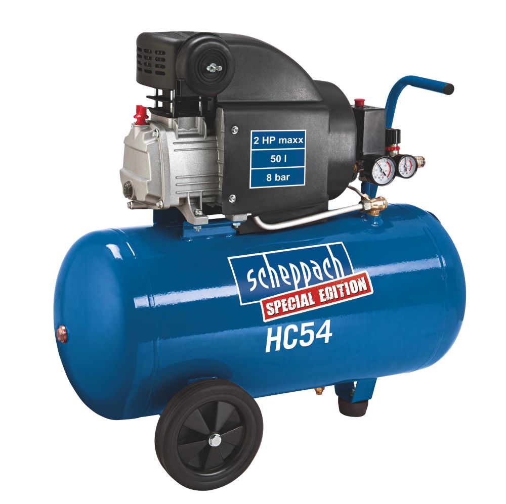 Image of Scheppach HC 54 50Ltr Brushless Electric Air Compressor 230V 