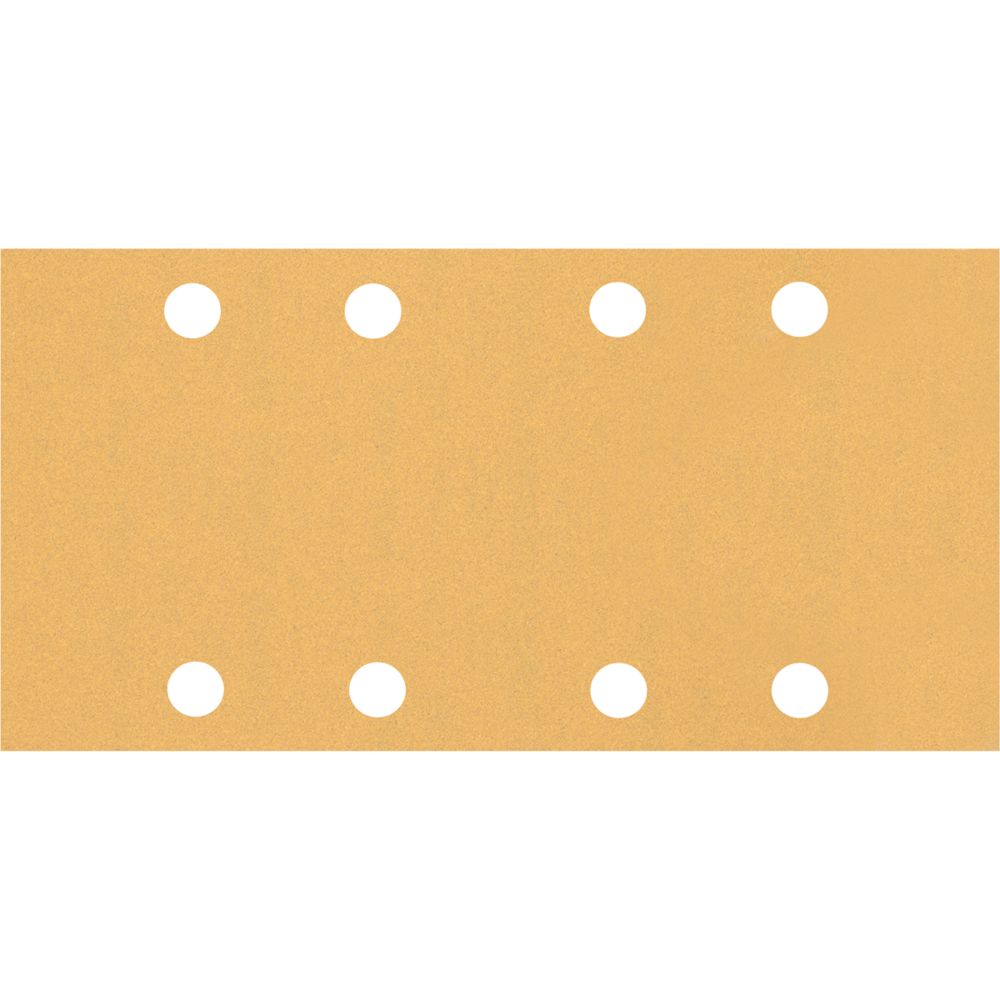 Image of Bosch Expert C470 Sanding Sheets 8-Hole Punched 186mm x 93mm 100 Grit 50 Pack 