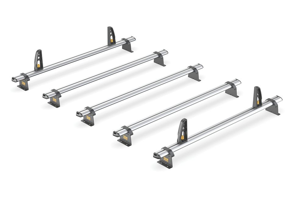 Image of Van Guard VG286-5 Nissan Interstar 2022 on ULTI Roof Bars 1570mm 