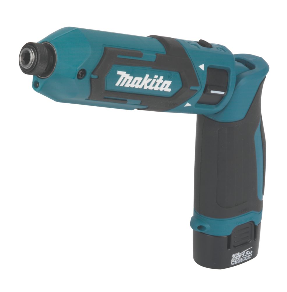 Image of Makita TD022DSE 7.2V 2 x 1.5Ah Li-Ion Cordless Pencil Impact Driver 