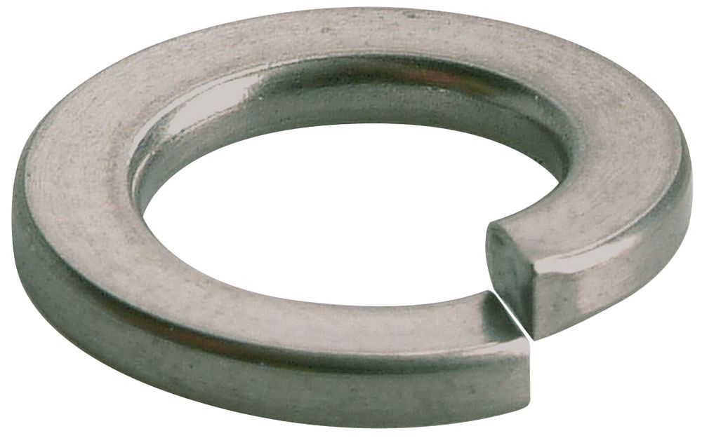 Image of Easyfix A2 Stainless Steel Split Ring Washers M4 x 0.9mm 100 Pack 