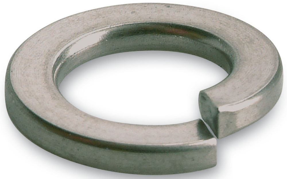 Image of Easyfix A2 Stainless Steel Split Ring Washers M4 x 0.9mm 100 Pack 