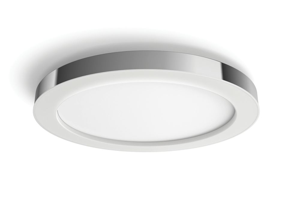 Image of Philips Hue Adore LED Smart Bathroom Ceiling Light Chrome 25W 2900lm 