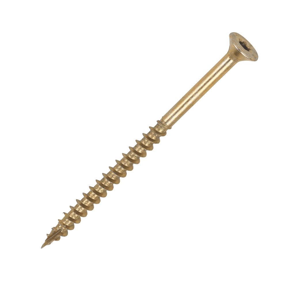 Image of Timco C2 Clamp-Fix TX Double-Countersunk Multi-Purpose Clamping Screws 5mm x 80mm 350 Pack 