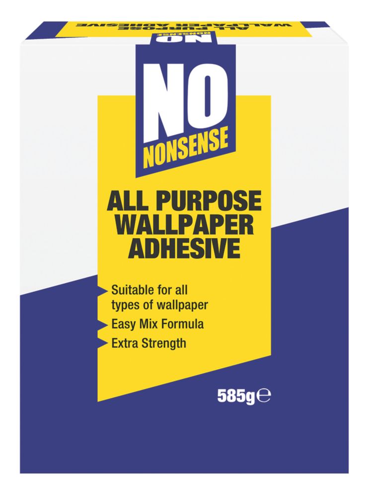Image of No Nonsense All-Purpose Wallpaper Adhesive 30 Roll Pack 