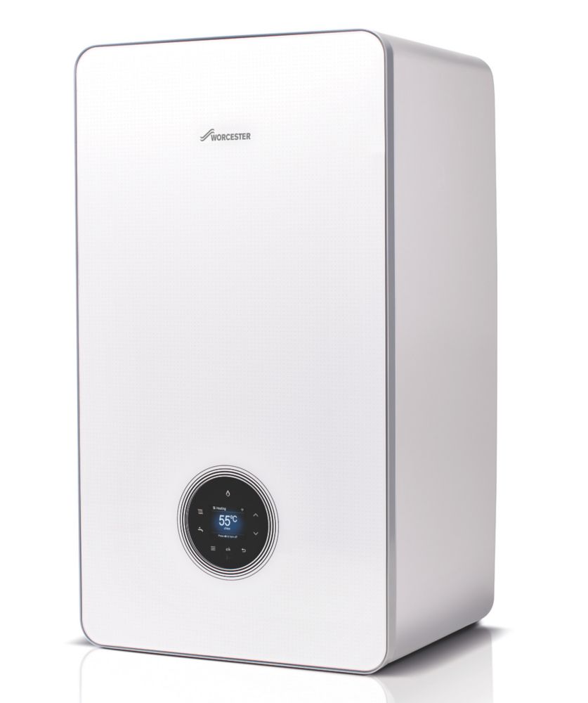 Image of Worcester Bosch Greenstar 8000/35 Style Gas System Boiler White 