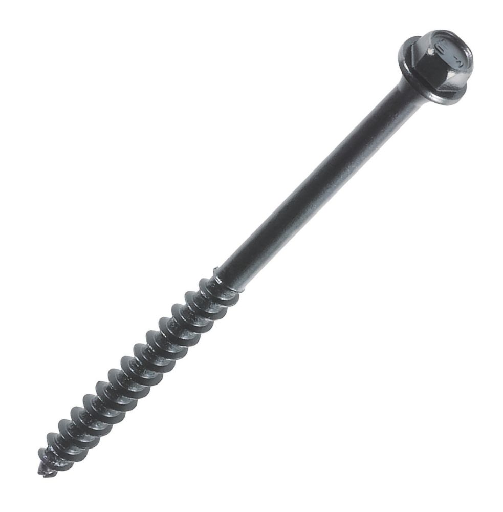 Image of FastenMaster TimberLok Hex Double-Countersunk Self-Drilling Structural Timber Screws 6.3mm x 150mm 12 Pack 