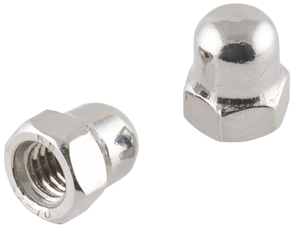 Image of Easyfix A2 Stainless Steel Dome Nuts M5 100 Pack 