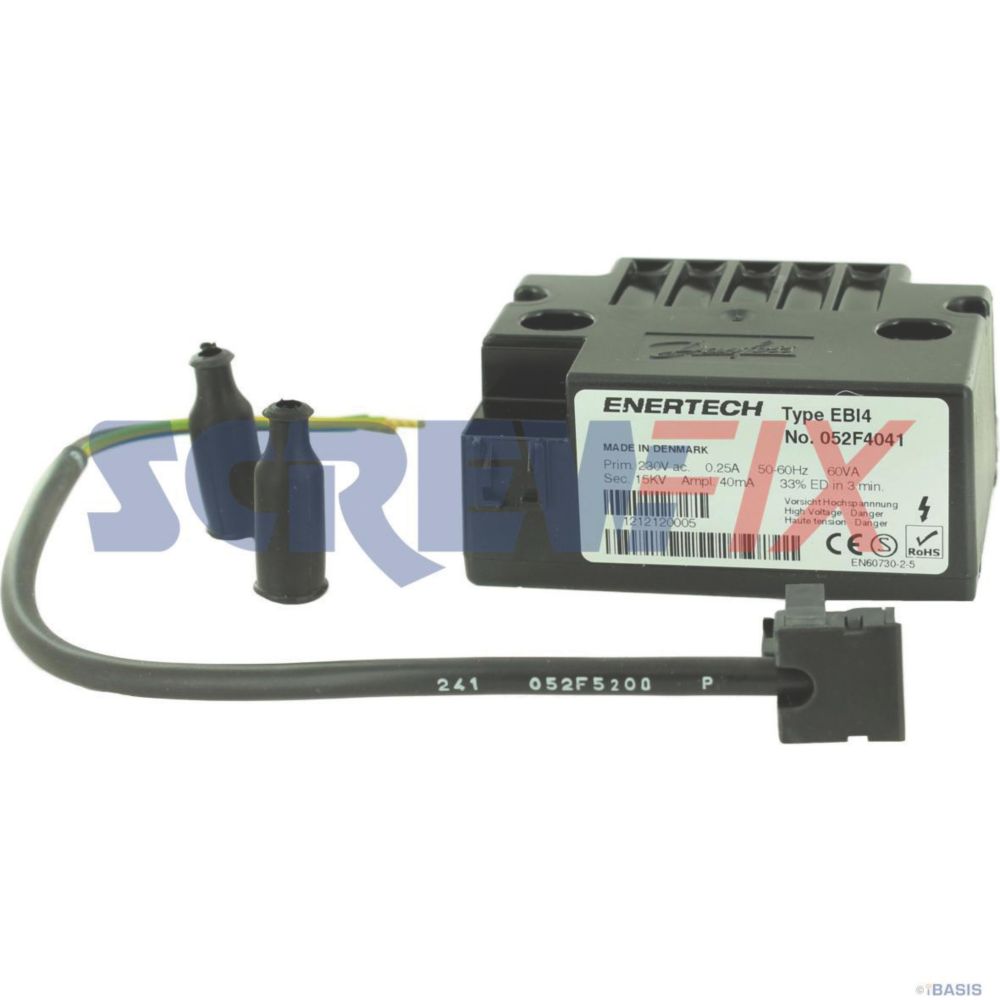 Image of Worcester Bosch 87161427300 EBI 052F0004 TRANSFORMER 