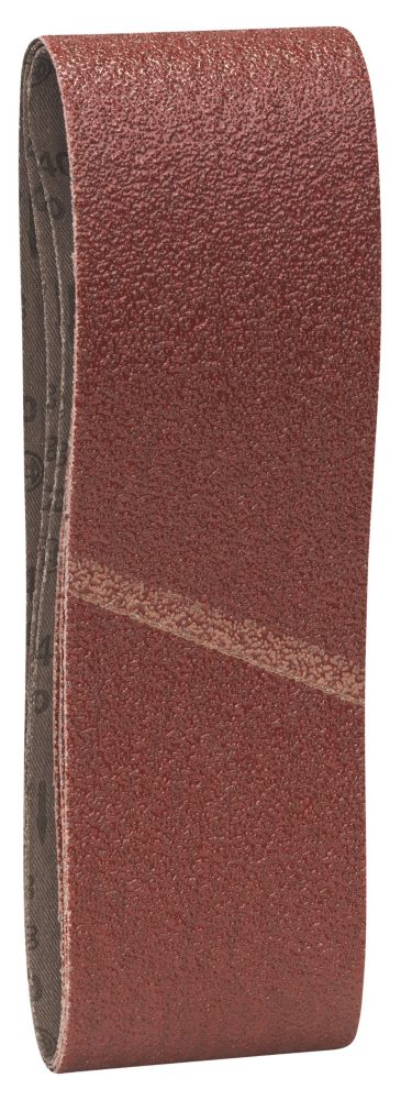 Image of Bosch X440 Sanding Belt Unpunched 533mm x 75mm 40 Grit 3 Pack 