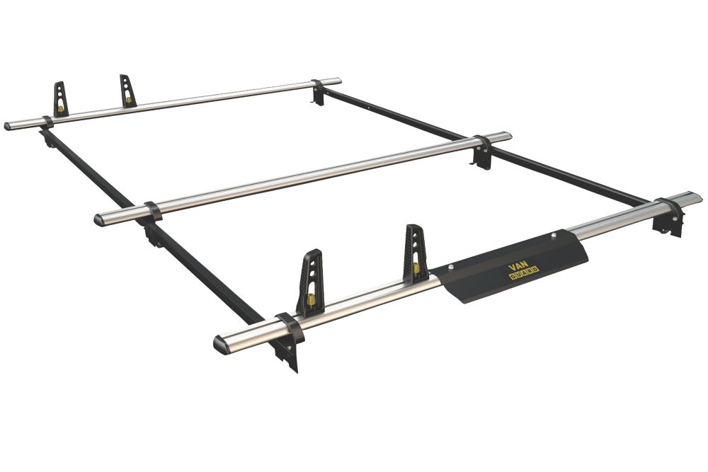 Image of Van Guard VG182-SWB-3 Renault Trafic 2001 - 2014 ULTI Van Roof Bars 1570mm 