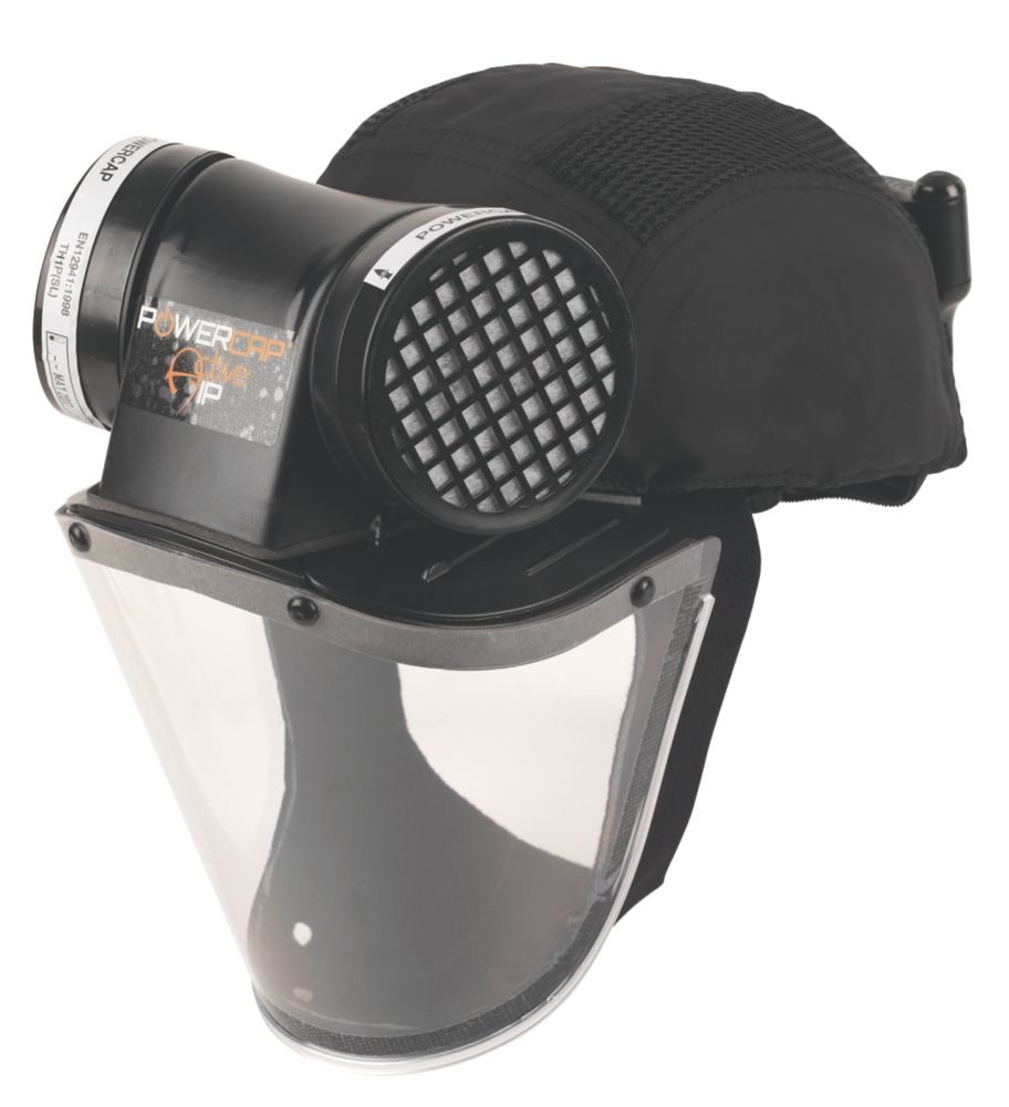 Image of JSP Powercap Active Universal Plug 8hr Respiratory Protection Li-Ion 