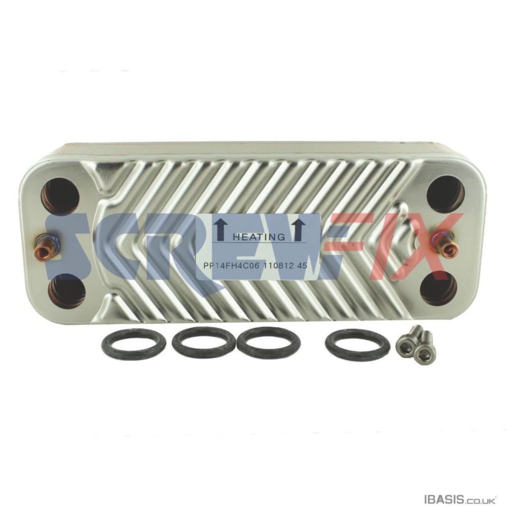 Image of Ideal Heating 176546 35Kw Plate Heat Exchanger Kit 