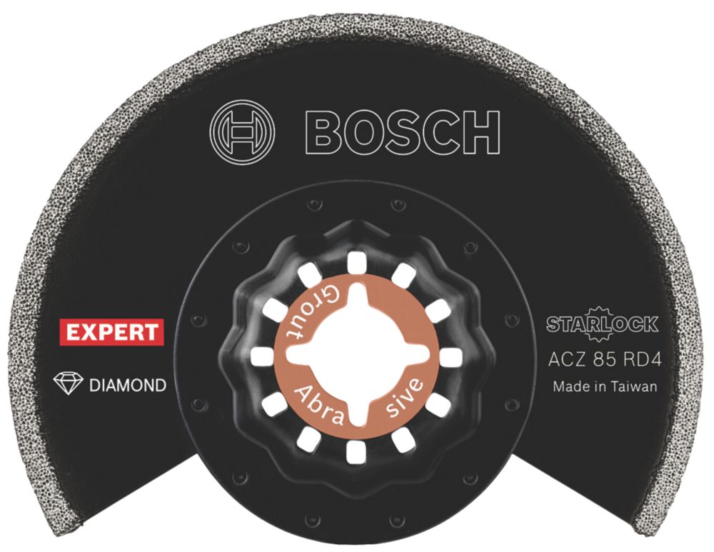 Image of Bosch Expert 40 Diamond-Grit Tile & Grout Removal Blade 85mm 