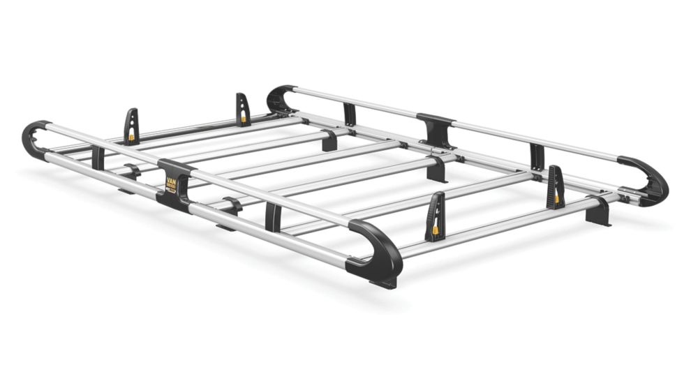 Image of Van Guard Peugeot Partner 2008 - 2018 Roof Rack - 6-bar ULTIRack+ L2 H1 Twin Door 