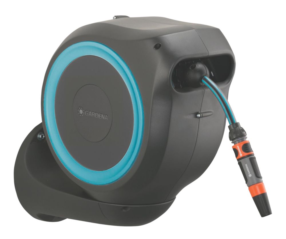 Image of Gardena RollUp Wall-Mounted Hose Box Small 15m 