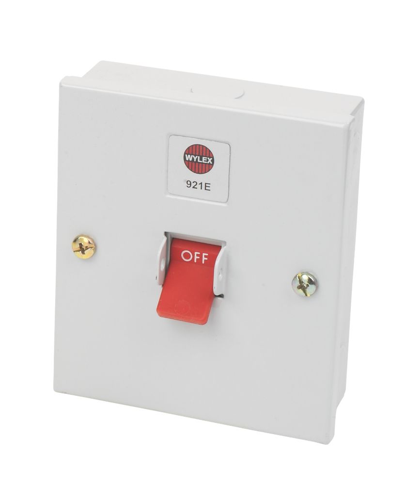 Image of Wylex 921E 32A TP & N Rocker Isolator Switch 