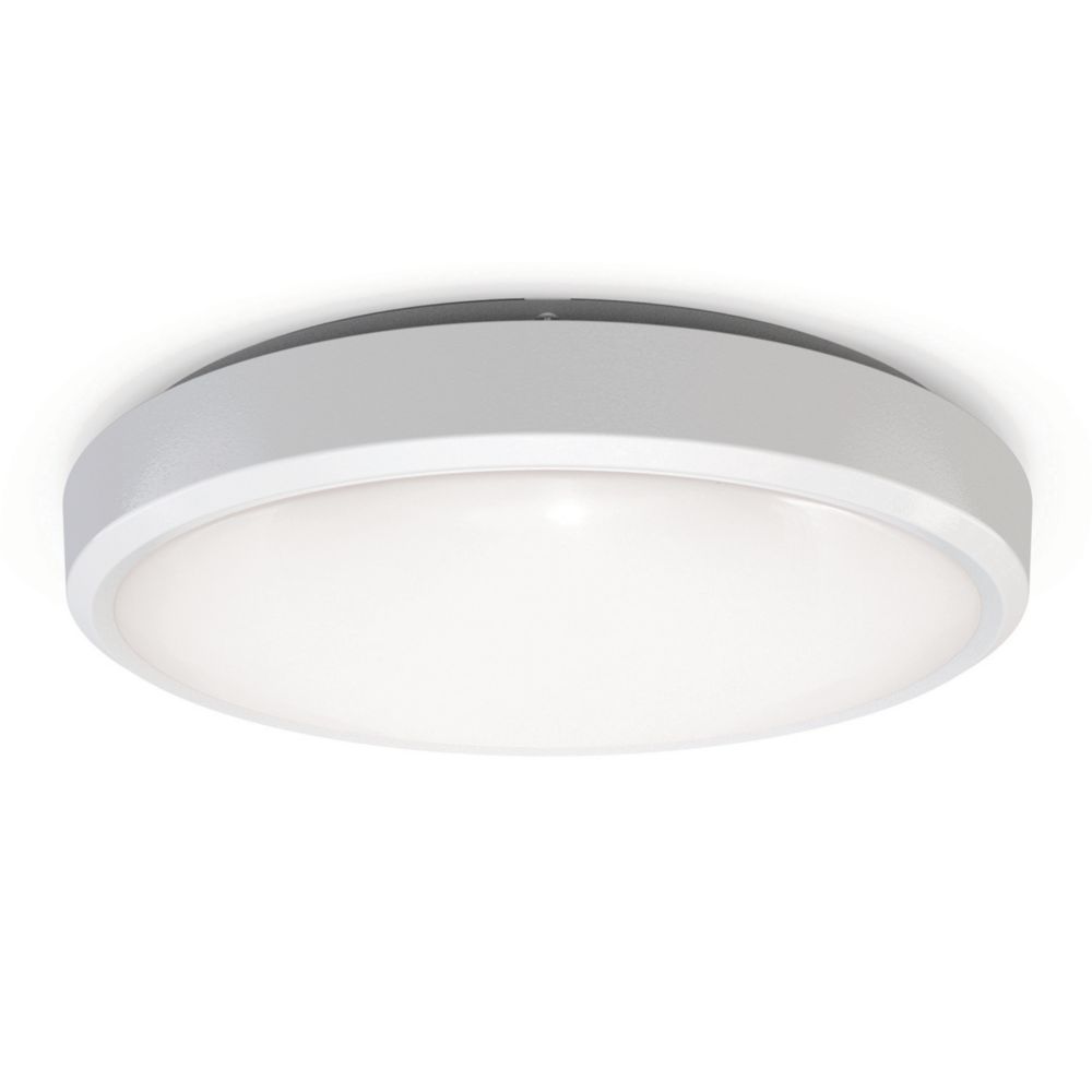Image of 4lite LED Wall/Ceiling Light with Microwave Sensor White 18W 1847lm 
