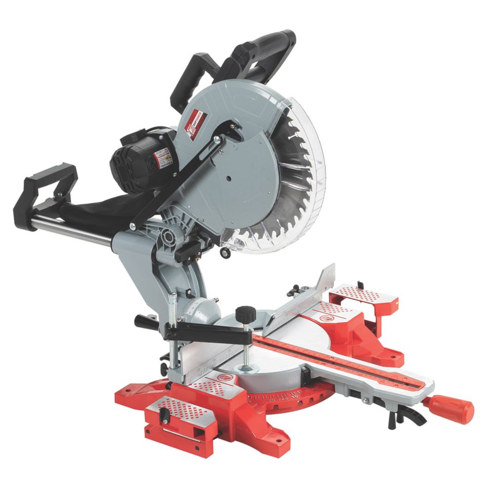 Image of Holzmann KAP305ECO 305mm Electric Double-Bevel Sliding Mitre Saw 230V 