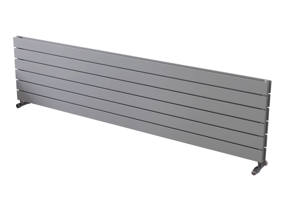 Image of Ximax Oceanus Designer Radiator 445mm x 1800mm Silver 4679BTU 