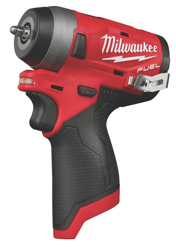 Image of Milwaukee M12 FIW14-0 FUEL 12V Li-Ion RedLithium Brushless Cordless Sub Compact Impact Wrench - Bare 