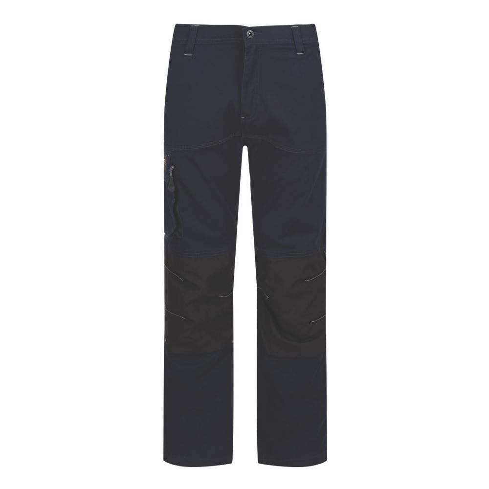 Image of Regatta Scandal Stretch Trousers Navy 38" W 31" L 