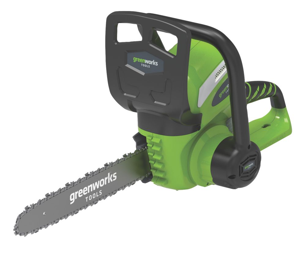 Image of Greenworks GWG40CS30 40V Li-Ion Cordless 30cm Chainsaw - Bare 