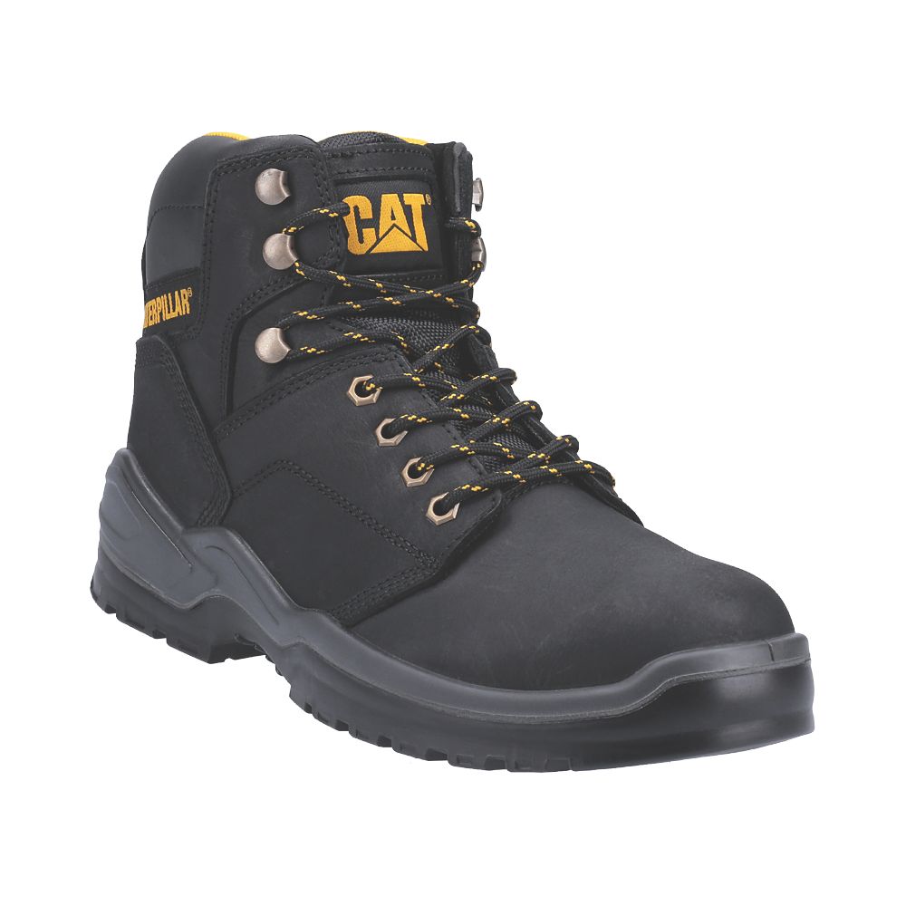 Image of CAT Striver Safety Boots Black Size 10 